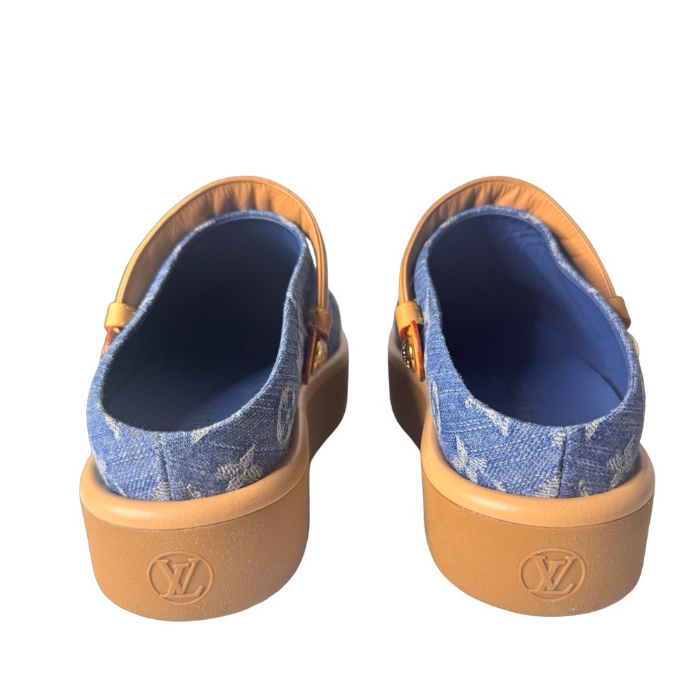 Louis Vuitton Aspen Denim Remix Clog EUC - Picture 7 of 11